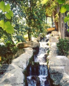 fontaine dans un parc espagnol